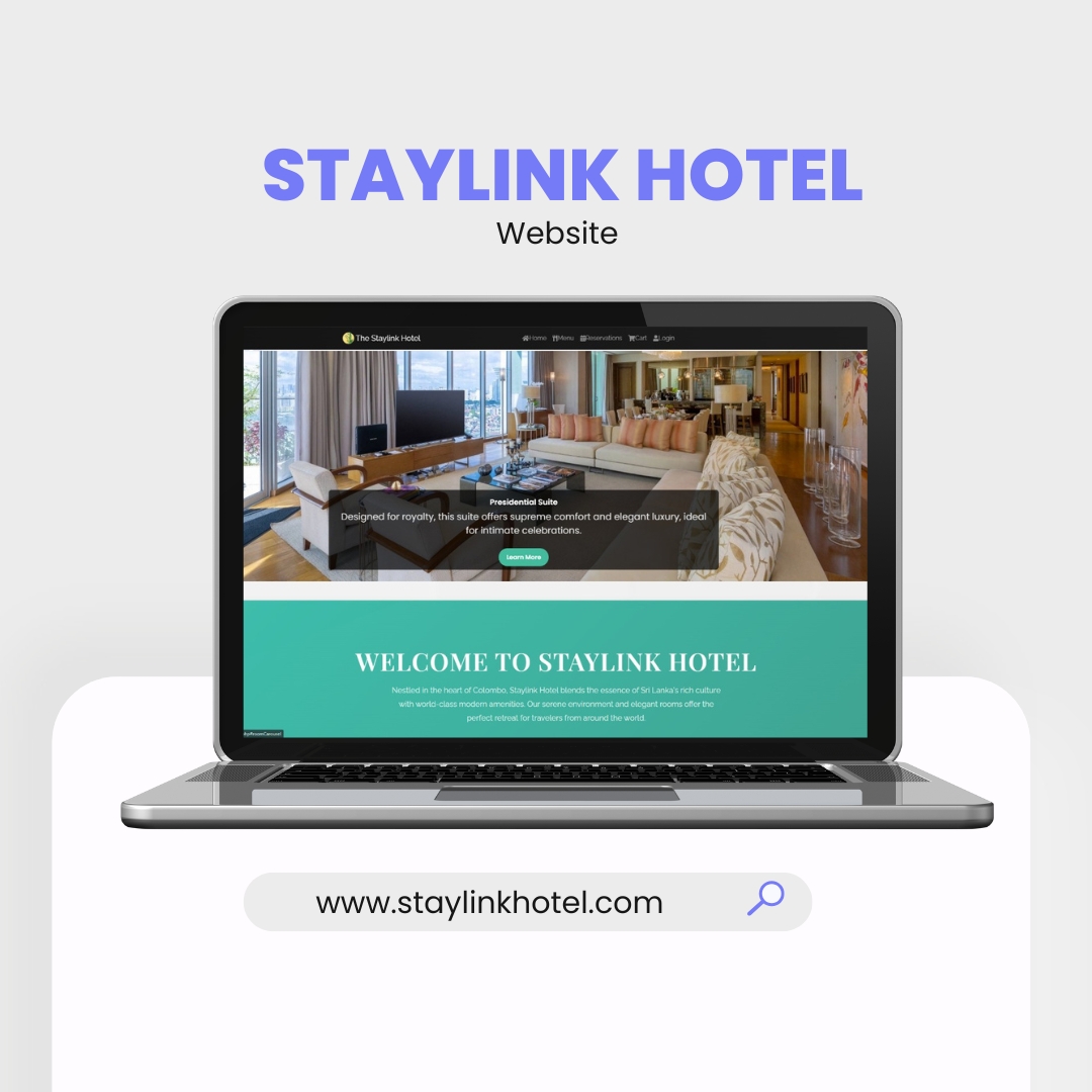StayLink Hotel Website